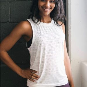 Zyia Active white Chill Tank